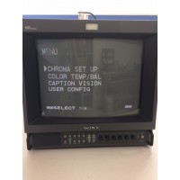 SONY PVM-1354Q TRINITRON COLOR VIDEO MONITOR...